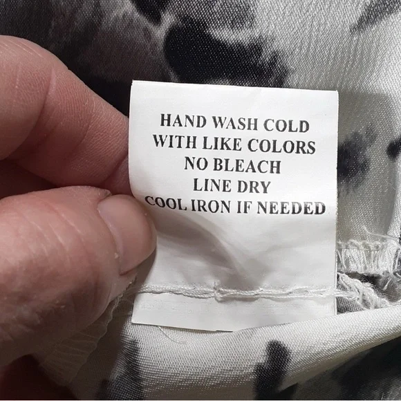 Ruby Rox Black and White Strapless Dress - Picture 7 of 8